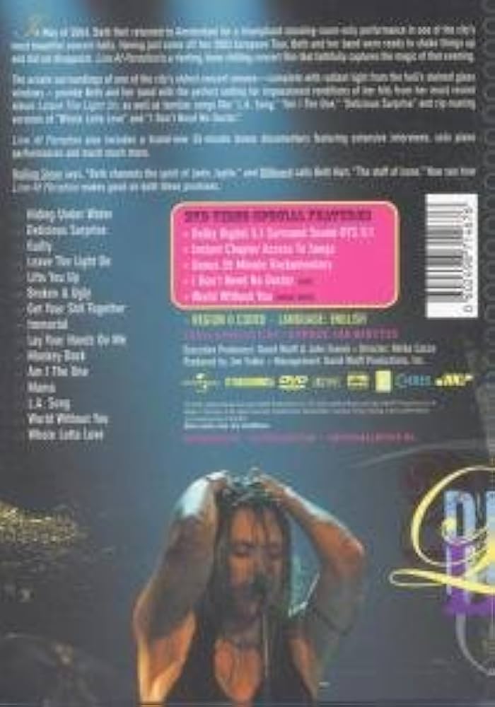 Beth Hart - LIVE AT PARADISO: Amazon.de: Beth Hart, Jon